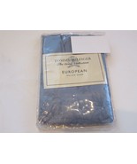 1 Tommy Hilfiger Crest Damask Euro Sham Slate Blue NIP - €25,08 EUR