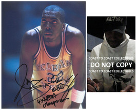 John Salley signed Georgia Tech basketball 8x10 photo Proof COA autographed - £55.78 GBP