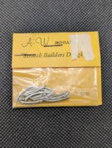 A - W Miniatures #20-B 12-Roof Supports HO Scale - $183.95 MXN