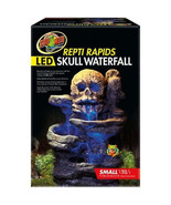 Zoo Med Repti Rapids LED Skull Waterfall: Naturalistic Terrarium Decor w... - £58.88 GBP+