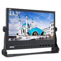 4K133-9Hsd Camera Monitor Pro Broadcast 13.3 4K Ultra Hd 1920X1080 Field... - £686.71 GBP