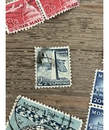 .3 Oz Lot of Pre 1960&#39;s Canceled/USED US Stamp Off Paper - £11.80 GBP