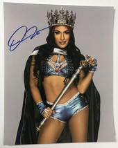 Queen Zelina Vega Autographed WWE Glossy 8x10 Photo - £39.90 GBP