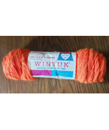 Wintuk Majesty Worsted Knitting Yarn Vibrant Orange 4 Oz - $112.90 MXN