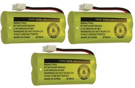 Battery BT184342 BT284342 for AT&amp;T Vtech GE RCA Clarity Cordless Phones (3-Pack) - £11.74 GBP