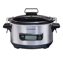 Hamilton Beach Programmable 6 Quart Slow Cooker - £69.75 GBP