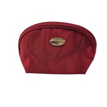 Christian Dior Red Satin Perfume Bag Case New Never Used Zipper Closure - £31.79 GBP