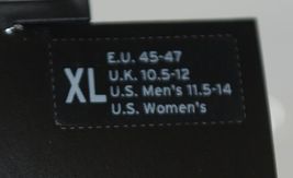 Salomon Nordic EXO Ski Crew XL Socks 1 Pair Union Blue and Black image 4