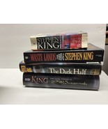 Stephen King Books Lot of 4 - Dark Half, Bag Of Bones, Wastelands, Song ... - £15.56 GBP