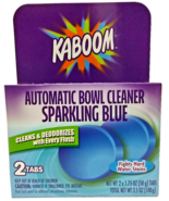 (3 Boxes) newKABOOM Automatic Toilet Bowl Cleaner &amp; Deodorizes S.Blue 2T... - $30.55 CAD