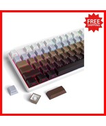 Elegant PBT Shine-Through Keycap Set: 135 Cherry Profile Keycaps for MX ... - $532.12 MXN