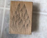 Stampscapes, flames, trees, create your own Scenery Rubber Stamp - $26.88