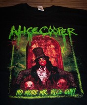 Alice Cooper No More Mr Nice Guy 2014 Tour T-Shirt Mens Large New - £19.49 GBP