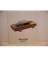 1965 PLYMOUTH BARRACUDA SALES BROCHURE ORIGINAL - $26.99