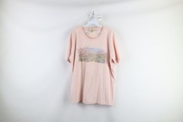 Vintage 90s Streetwear Womens Large Distressed Nature Country Primitive T-Shirt - £27.65 GBP