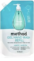 Method GEL Hand Wash Refill WATERFALL With Vitamin E + Aloe 1L (34 oz) - £20.81 GBP