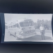 Vintage Photo Negative 1940s Or 50s Gray Line Sight Seeing Bus Location ... - $133.42 MXN
