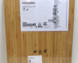 New- IKEA HOGSMA Chopping board, Raskog Cart Top Cutting Board Bamboo 16... - $33.24