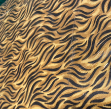 Tiger flannel fabric - $12.00