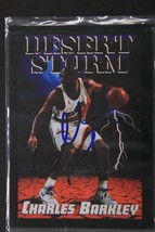 Charles Barkley Signed Autographed 1994 Skybox Desert Storm Basketball Card - Ph - £31.92 GBP