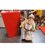 Clothtiques Possible Dreams White Coat Russian St. Nicolas Santa 713036 ... - £23.28 GBP