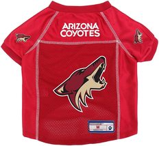 Littlearth Unisex-Adult NHL Arizona Coyotes Stretch Pet Jersey, Size Large - £17.23 GBP