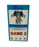 Ticket College Football Florida Gators 1996 9/28 Kentucky 65-0 Blow-Out ... - €28,08 EUR