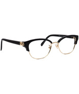 Coach Eyeglasses HC 6195 5002 Shiny Light Gold/Black Cat Eye Frame 53[]1... - $1,472.41 MXN