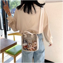 Japanese Kawaii Itabag Women PVC Transparent Bag New Summer Crossbody Bags Tote  - £21.41 GBP
