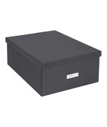 Bigso Katrin Collapsible Storage Box | Photo Storage Box with Labelframe... - $35.99