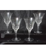 Vintage TIFFIN-FRANCISCAN 6.75&quot; PLYMOUTH Water Goblet Wine Glass   - Set... - $56.14 CAD