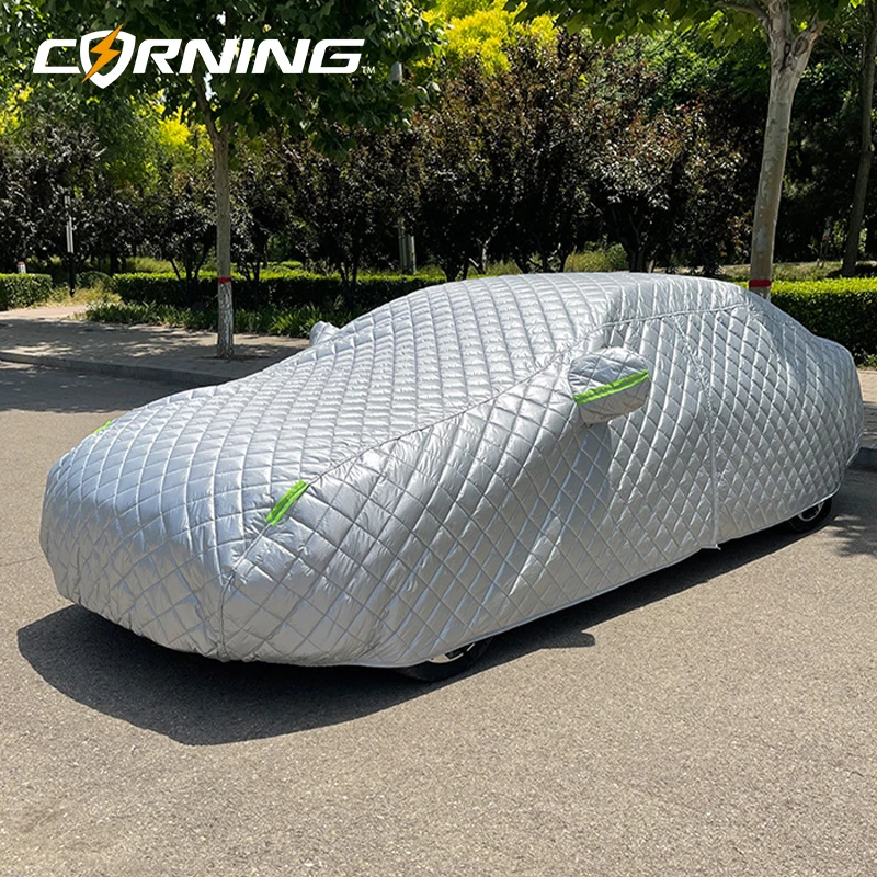 Car Hail Cover Exterior Auto Covers Anti-hail Body Waterproof Cotton Awning From - £306.96 GBP+
