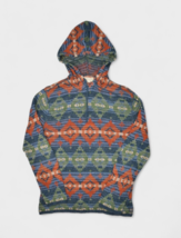 Denim &amp; Supply Ralph Lauren Sweatshirt Mens M Aztec Hoodie Tribal Lightweight - $35.65