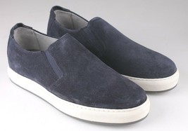 Nuevos Zapatos Casuales De Cuero Suede Azules Para Hombre 43 EUR 10 US 9 UK - $75.00