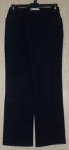 New Womens Croft &amp; Barrow Stretch Navy Blue Slacks / Pant Size 6 Average - £25.89 GBP