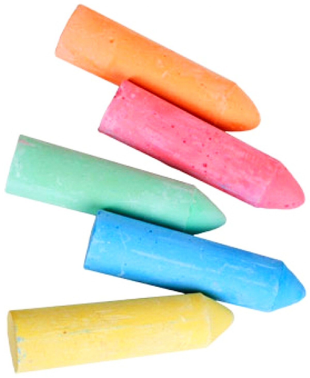 20 SIDEWALK CHALK Sticks BIG 3 1/2x1" Multi Color Drawing Chalkboard Tic Tac Toe Item image 2