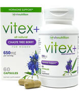 VH Nutrition VITEX+ Chasteberry Supplement for Women Hormone Support EXP... - $24.99