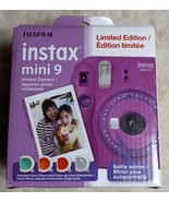 new in open box Fujifilm Instax Mini 9 - Purple Instant Film Camera   - £64.65 GBP