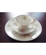 Antique French Theodore Haviland  Limoges France TRIO Cup, saucer, plate... - €71,77 EUR