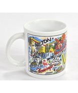 Vintage Las Vegas Casinos Mug 1994 Stardust Sands Aladdin Rio Don Mar La... - $33.83 CAD