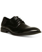 Steve Madden Mens Crakke Embossed Patent Occasion Derby Mens Shoes,Size ... - £46.98 GBP