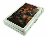 Harem Pin Up Girls D4 100&#39;s Size Cigarette Case with Built in Lighter Wa... - $21.73