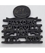 Historic Smithville Inn Est 1787 Cast Iron Trivet Vintage Rustic Kitchen... - $34.97 CAD