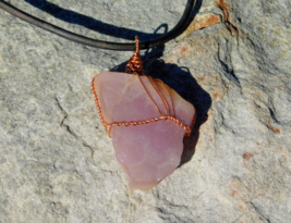 Purple Chalcedony Crystal Pendant Necklace for Energy Healing and Psychi... - £23.45 GBP