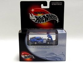 Hot Wheels 100% 1965 Shelby Cobra Daytona Coupe BLACK BOX Blue 1:64 - £42.39 GBP