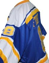 Any Name Number Phoenix Roadrunners Retro Hockey Jersey Ftorek New Blue Any Size image 4