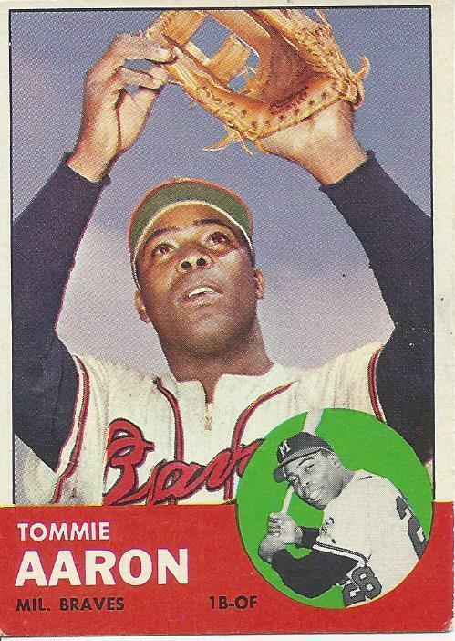 Primary image for 1963 Topps Tommie Aaron 46 Braves VG-EX