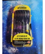 Hobby Knife Set 14 pc R&#39;deer With Case - $11.34