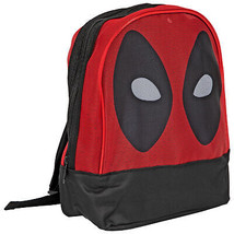 Deadpool Character Face Mini Backpack Red - £38.52 GBP