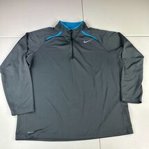 Nike Tennis Long Sleeve 1/4 Zip Men 2XL XXL Pullover Performance Running - €14,58 EUR